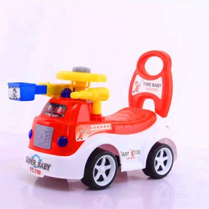 助步车四轮学步车 儿童滑行车扭扭车溜溜童车 消防车滑行车