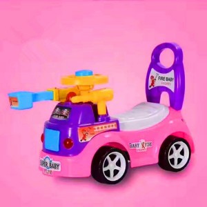 助步车四轮学步车 儿童滑行车扭扭车溜溜童车 消防车滑行车