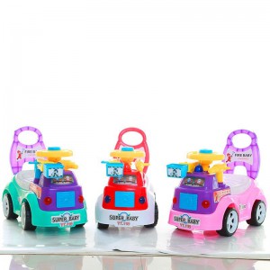 助步车四轮学步车 儿童滑行车扭扭车溜溜童车 消防车滑行车