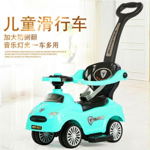 Musical toy stroller, pushchair, children&#039;s scooter, wear-resistant wheel, baby walker, roller scooter