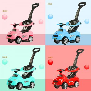 Musical toy stroller, pushchair, children&#039;s scooter, wear-resistant wheel, baby walker, roller scooter