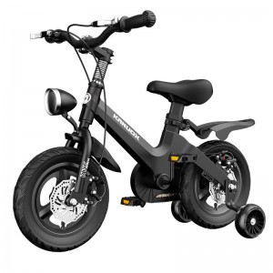 儿童自行车镁合金一体轮男孩3-9岁女孩男孩单车脚踏车宝宝童车