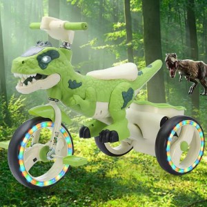 儿童平衡车 新款恐龙滑行车2-3-6岁无脚踏双轮自行车玩具车溜溜车