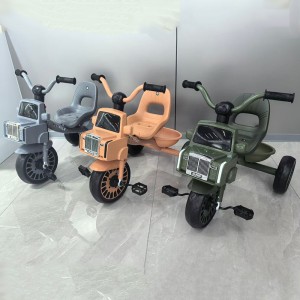 儿童三轮车 1-3-5岁宝宝玩具车 复古脚踏三轮车 脚踏车脚蹬儿童车