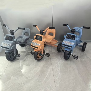 儿童三轮车 1-3-5岁宝宝玩具车 复古脚踏三轮车 脚踏车脚蹬儿童车