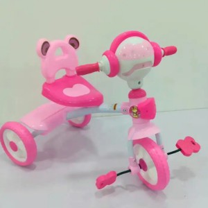 新设计三轮儿童自行车可爱形象儿童异型三轮车儿童三轮脚踏车