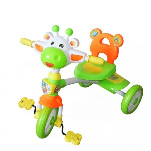 动物精神塑料儿童三轮车三轮车三轮自行车儿童脚踏三轮车异型三轮车