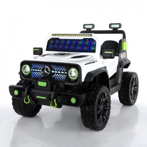 一键开关儿童玩具四轮减震器可下载手机APP多种功能方向盘