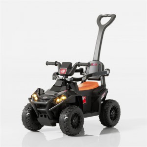 儿童电动车四轮沙滩车汽车宝宝可推可骑行玩具车可坐人遥控手推车