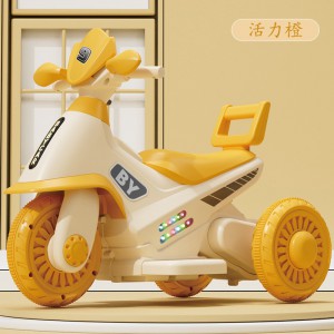 1-3岁儿童电动摩托车三轮车男女宝宝小孩电瓶车可坐人充电玩具车