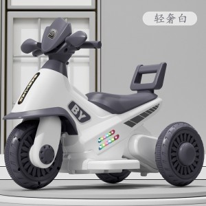 1-3岁儿童电动摩托车三轮车男女宝宝小孩电瓶车可坐人充电玩具车