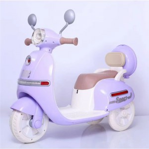 电动6v骑乘汽车大电池ABS材料儿童摩托车男童三轮车3-6岁儿童三轮车