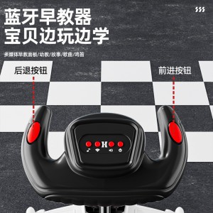 儿童电动卡丁车户外轻便免安装可折叠儿童电动车四轮可坐人