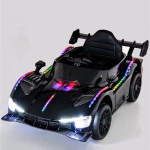 2-9岁儿童电动汽车12v婴儿玩具乘坐玩具电池塑料或EVA汽车，带低价音