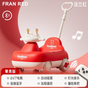 电动摇摇车瓦力车儿童扭扭车防侧翻静音摇摆车音乐灯光