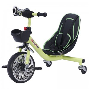 新款儿童脚蹬漂移旋转车男女孩骑灯光音乐3-7岁可坐人