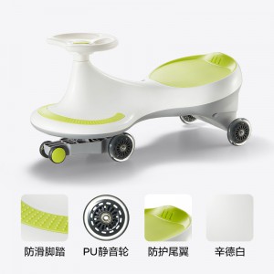 儿童扭扭车玩具2-8岁防侧翻音乐摇摆车小孩滑滑溜溜车