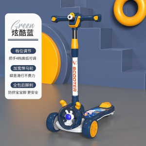 大款儿童滑板车1-3-6-12岁宝宝踏板15可推可坐男女小孩滑行溜溜车