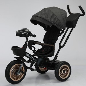 儿童三轮车手推车多种功能三轮车儿童玩具车婴儿车可躺可转向