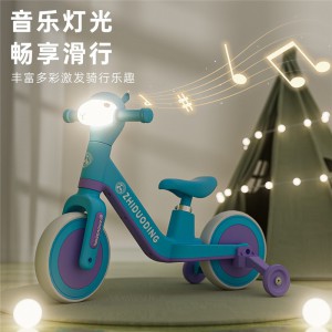 新款羊驼儿童平衡车1-3-6岁无脚踏溜溜车宝宝学步车轻便滑行车