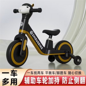 新款羊驼儿童平衡车1-3-6岁无脚踏溜溜车宝宝学步车轻便滑行车