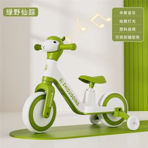 新款羊驼儿童平衡车1-3-6岁无脚踏溜溜车宝宝学步车轻便滑行车