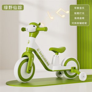 新款羊驼儿童平衡车1-3-6岁无脚踏溜溜车宝宝学步车轻便滑行车