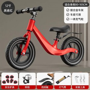儿童平衡车岁无脚踏二合一滑行车入门宝宝学步车滑步车铝合金平衡车