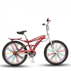 表演车杂技花式 自行车16寸20寸24寸辐条铝轮 表演自行车