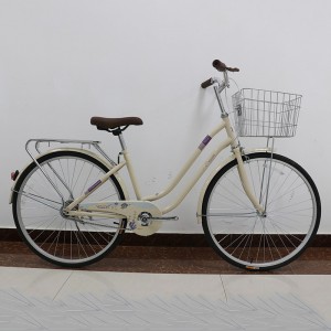 女式复古单车成人轻便脚踏车学生变速代步车子淑女通勤自行车