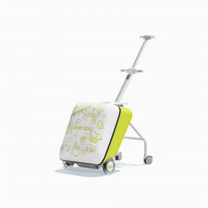 Baoma&#039;s children&#039;s trolley case is detachable and can be used for boarding and going out, and a large capacity suitcase