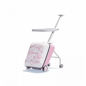 Baoma&#039;s children&#039;s trolley case is detachable and can be used for boarding and going out, and a large capacity suitcase