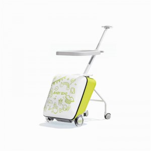 Baoma&#039;s children&#039;s trolley case is detachable and can be used for boarding and going out, and a large capacity suitcase