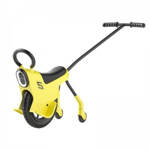 Parent-child unicycle, outdoor roller, artifact, lightweight bike, stroller, toy car, children&#039;s car, portable three-wheeled off-road