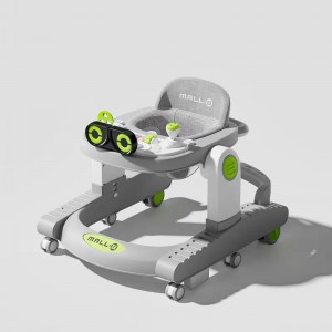 2025婴儿学习行走新设计婴儿滚轮助行器 带座椅3合1汽车造型婴儿助行器