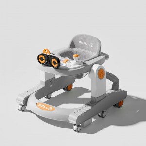 2025婴儿学习行走新设计婴儿滚轮助行器 带座椅3合1汽车造型婴儿助行器