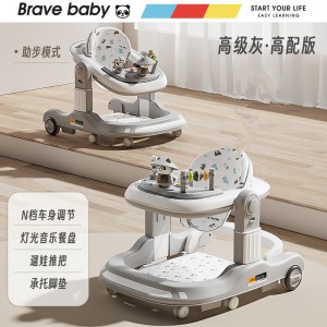 新款婴儿学步车防o型腿多种功能防侧翻一岁宝宝可坐助步车