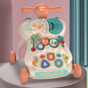 宝宝学步车玩具 婴儿助步车10-18个月带音乐带水箱可调速玩具