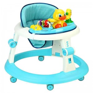 婴儿小孩娃娃儿童早教学步车音乐灯光防侧翻助步车玩具圆盘学步车