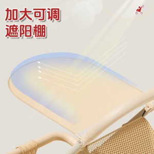 溜娃神器婴儿外出口袋伞车宝宝手推车轻便折叠可坐可躺遛娃旅行车