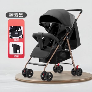 婴儿推车可坐可躺轻便折叠手推车避震新生儿小孩高景观口袋推车