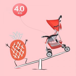 Baby stroller, foldable, lightweight, portable stroller, reclining baby, children&#039;s umbrella cart, simple stroller