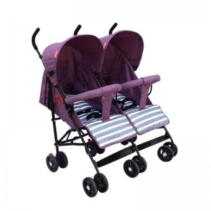 新款儿童双人六轮双胞胎手推车双人宝宝脚踏车婴儿轻便童车