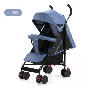 厂家直供婴儿推车可坐躺轻便折叠式宝宝儿童手推伞车