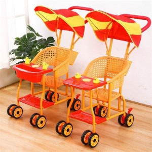 Easy for babies to go out, small stroller, baby stroller, small age travel, older baby roller, lightweight rattan chair