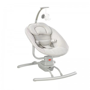 Baby multi-function folding rocking chair, baby music vibrating seat, newborn cradle projection adjustable recliner