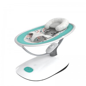 电动摇椅新生儿摇摆椅宝宝自动摇床坐垫可调节角度电动摇椅