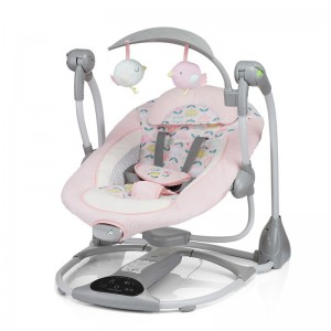 Newborn electric swing cradle chair external power supply baby electric rocking chair newborn music toy rocking chair