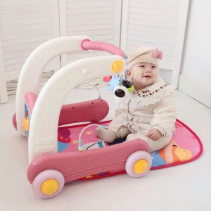 脚踏钢琴健身架新生儿多种功能婴儿助步车宝宝手推车防侧翻益智