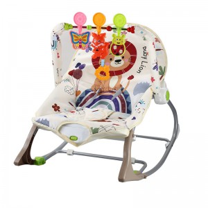 婴儿多种功能震动摇摇椅躺椅宝宝安抚哄睡神器电动音乐摇摇床